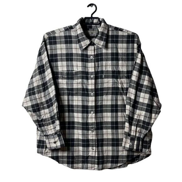 Levi’s Silver Tab Western Relaxed Plaid Flannel Shirt Plus Size 2X Large New - Picture 2 of 12